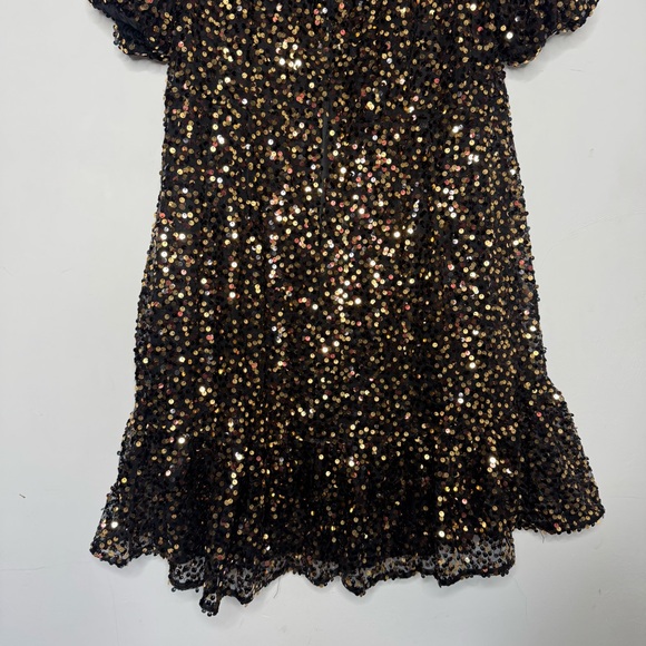 NWT Eloquii Sequin Puff Sleeve Dress 16 - Picture 14 of 15